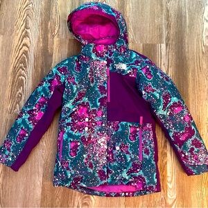 NORTH FACE Freedom Extreme Insulated Girls Jacket Deep Lagoon size M, exc cond